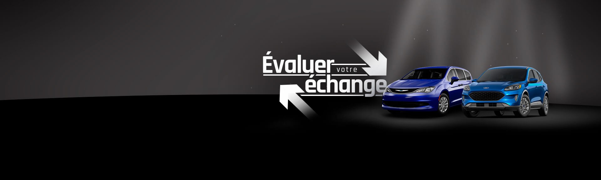 Évaluer votre véhicule d'échange Méga Centre Mont-Joli - Image de bannière